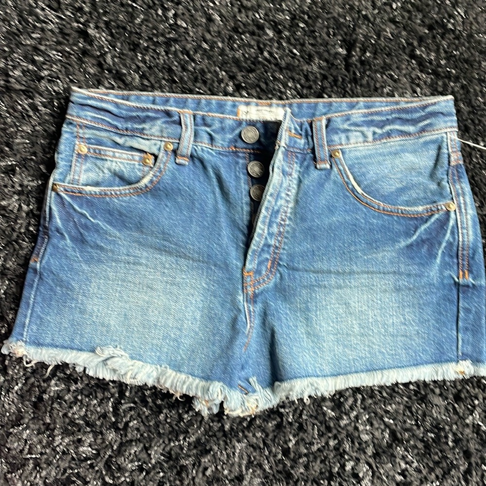 Free People Jean shorts